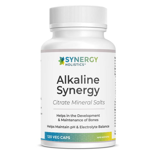 Alkaline Synergy Supplement Bottle