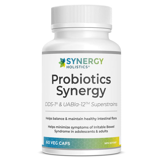 Probiotic Synergy Supplement Bottle