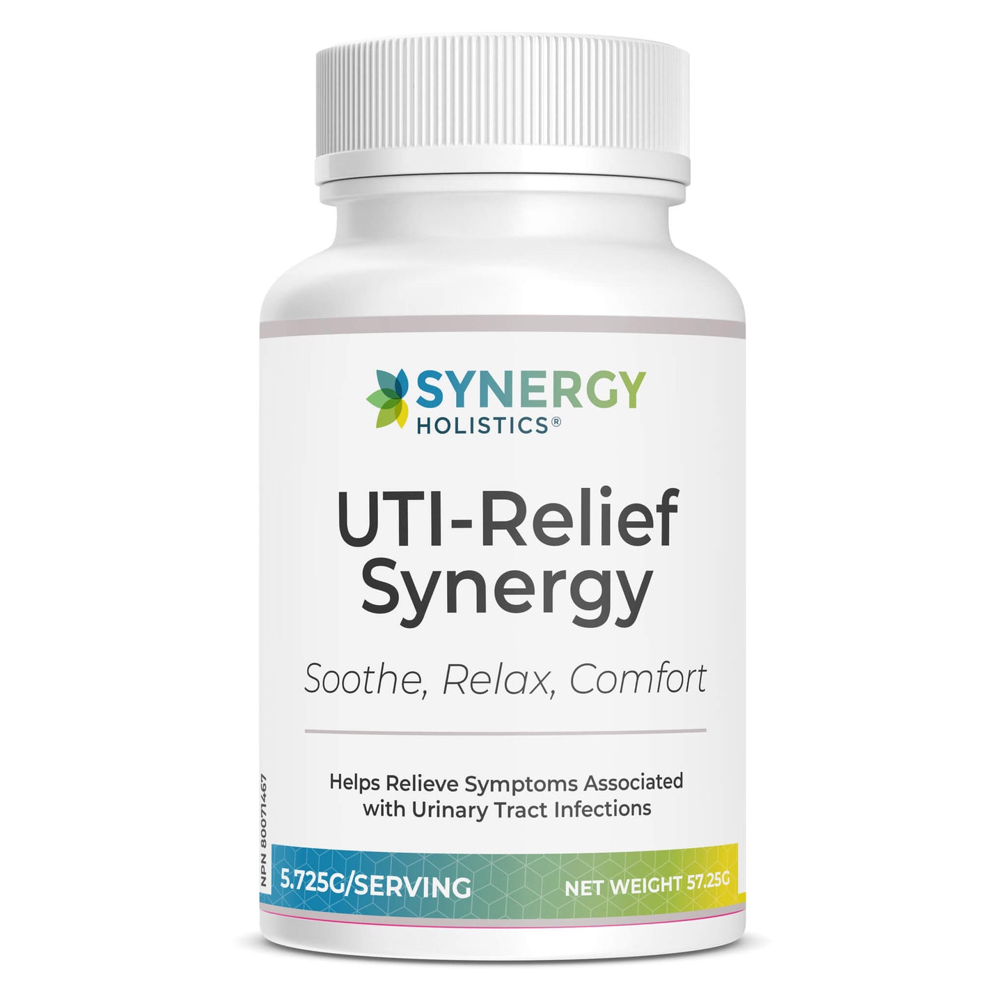 UTI Relief Supplement Bottle